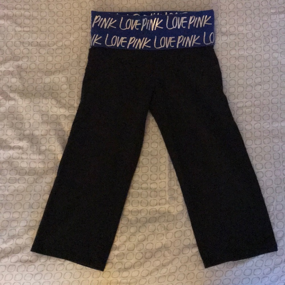 PINK Yoga Capris